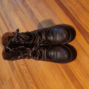 Frye Sabrina Moto Combat Boots. Size 10.